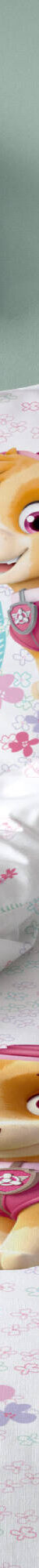Parure de lit Pat Patrouille -  coton (rose / blanc) Parure de lit Pat Patrouille -  coton (rose / blanc)